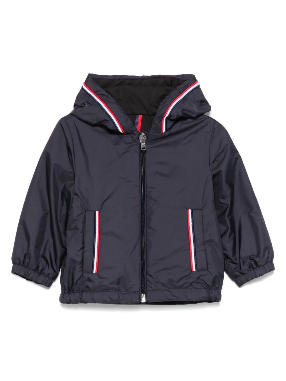 Moncler Kids Boys Blue Granduc Hooded Jacket