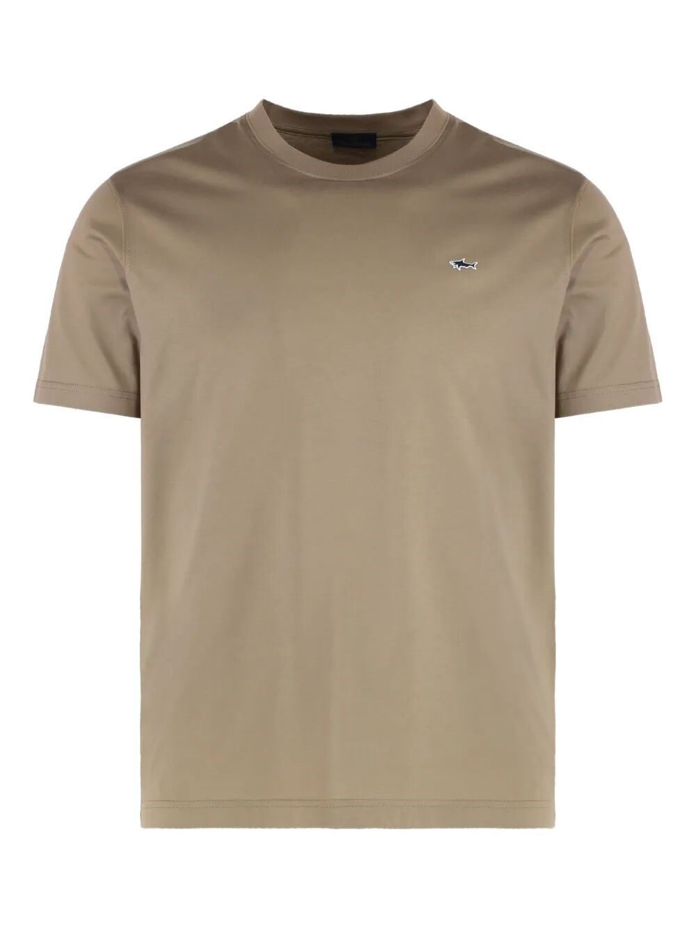 Paul & Shark Men's Green Cotton Logo T-Shirt