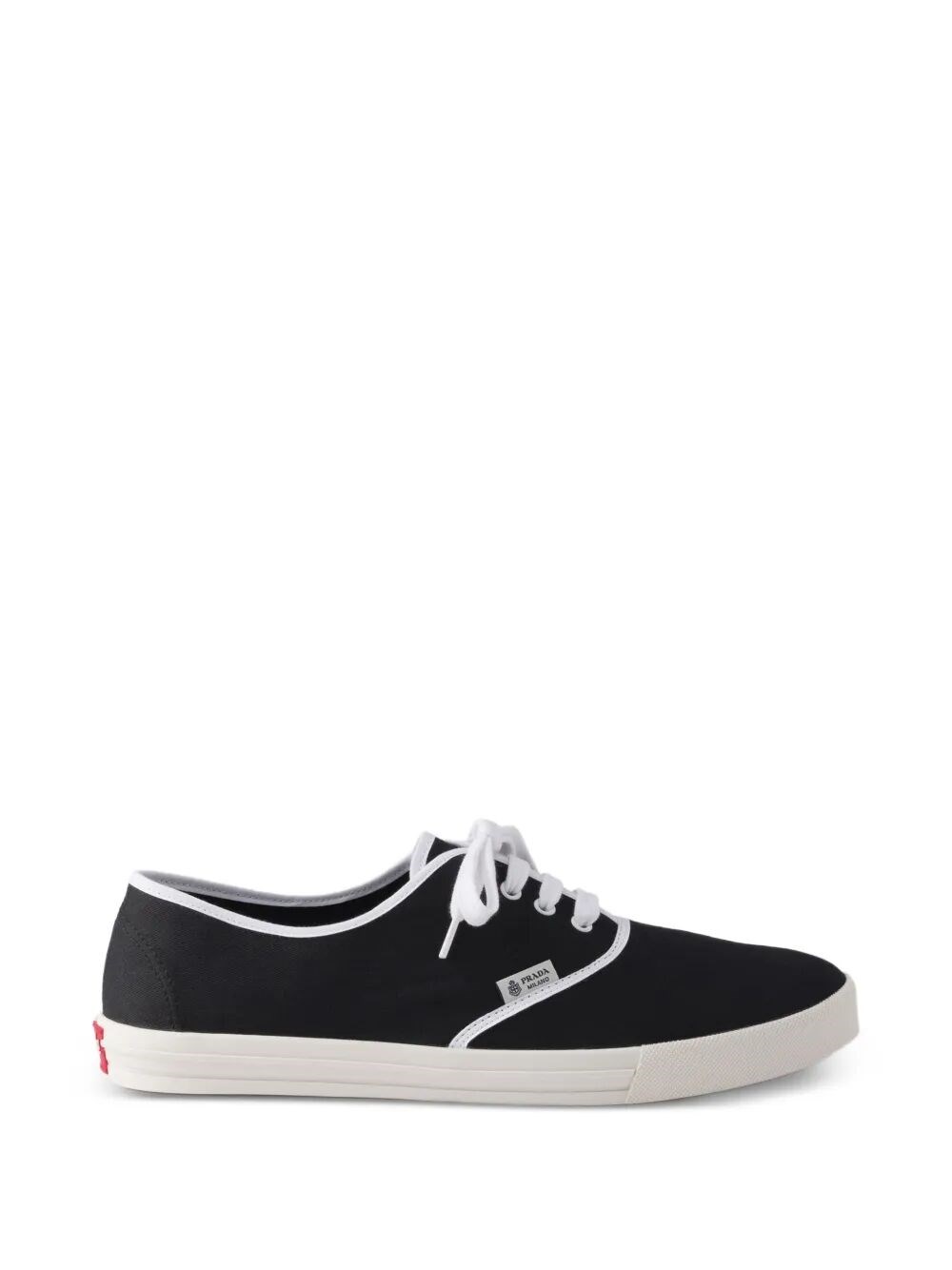 Prada Lace-Up Trainers - Male - Sneakers - Black - 10 Uk - Shoes - Image 3