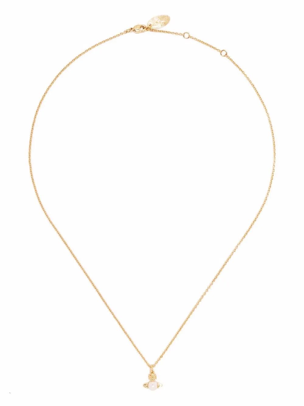 Vivienne Westwood , Necklaces, Female, Yellow, One Size, Decorative Pendant Necklace - Image 3