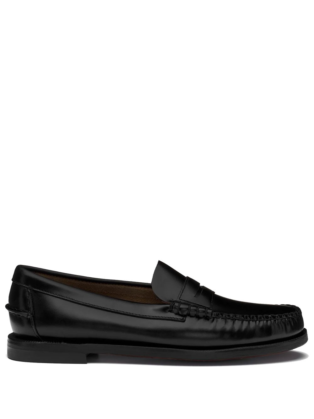 Sebago Women's Black Classic Dan Leather Loafers