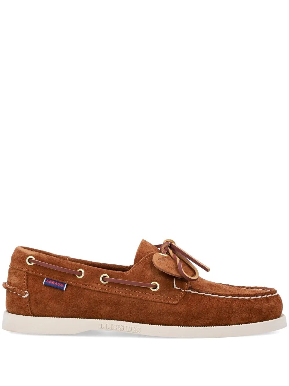 Sebago Men's Brown Portland Artisan Ox Suede Boat Shoe