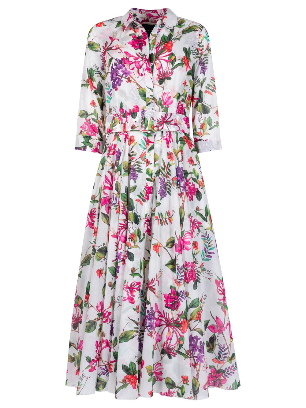 Samantha Sung Aster Midi Dress In Multi
