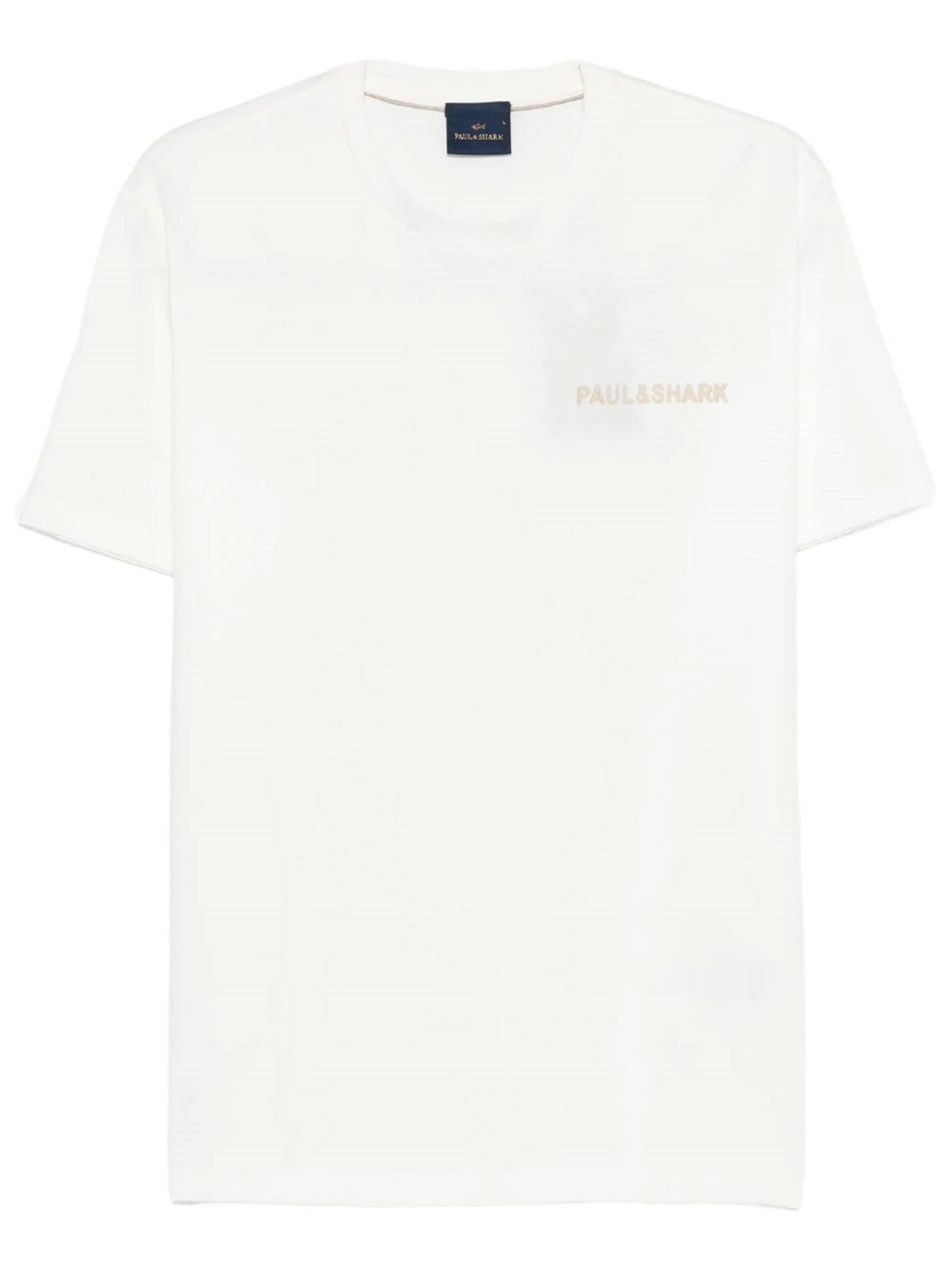 Paul & Shark Men's Nude & Neutrals Logo T-Shirt In Cotton