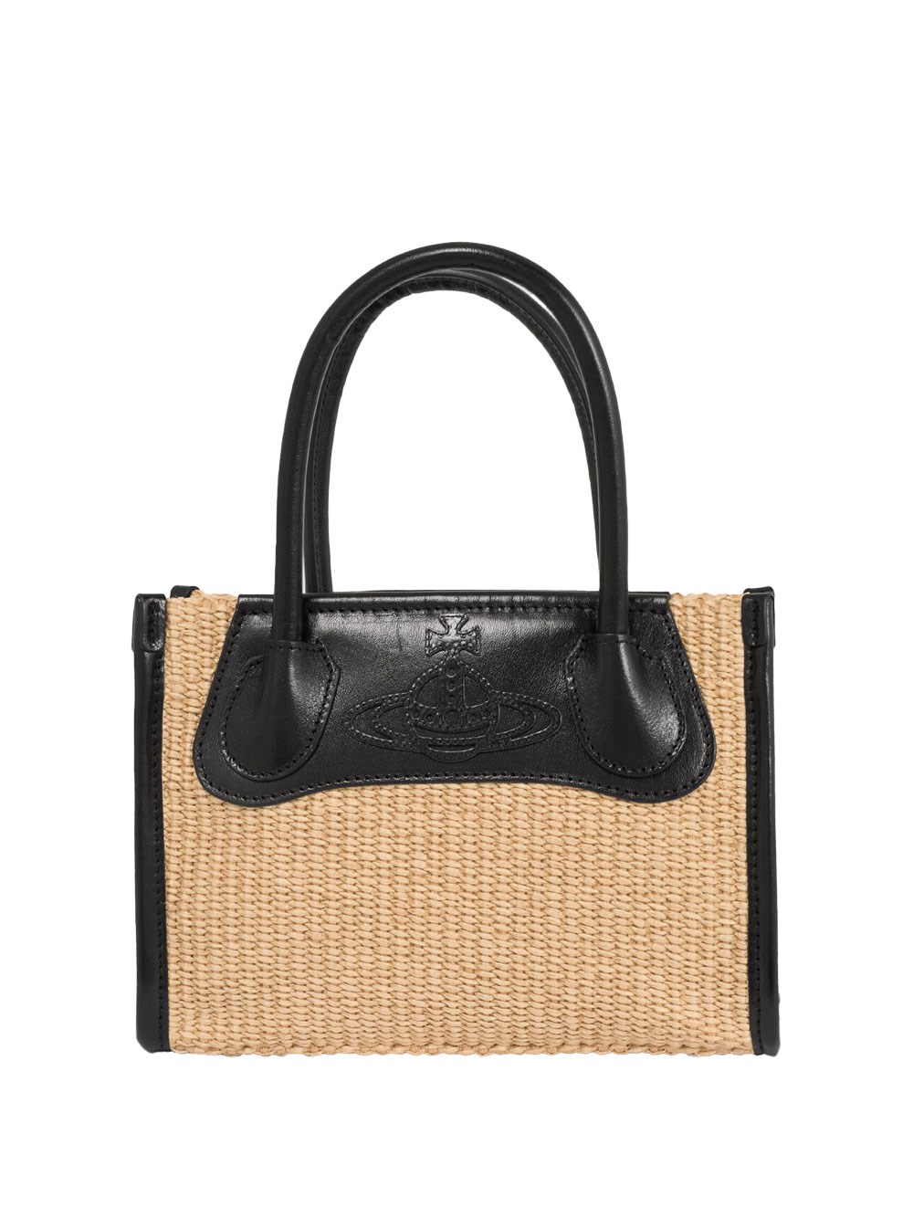 Vivienne Westwood Women's Nude & Neutrals Troy Small Crossbody Tote Bag