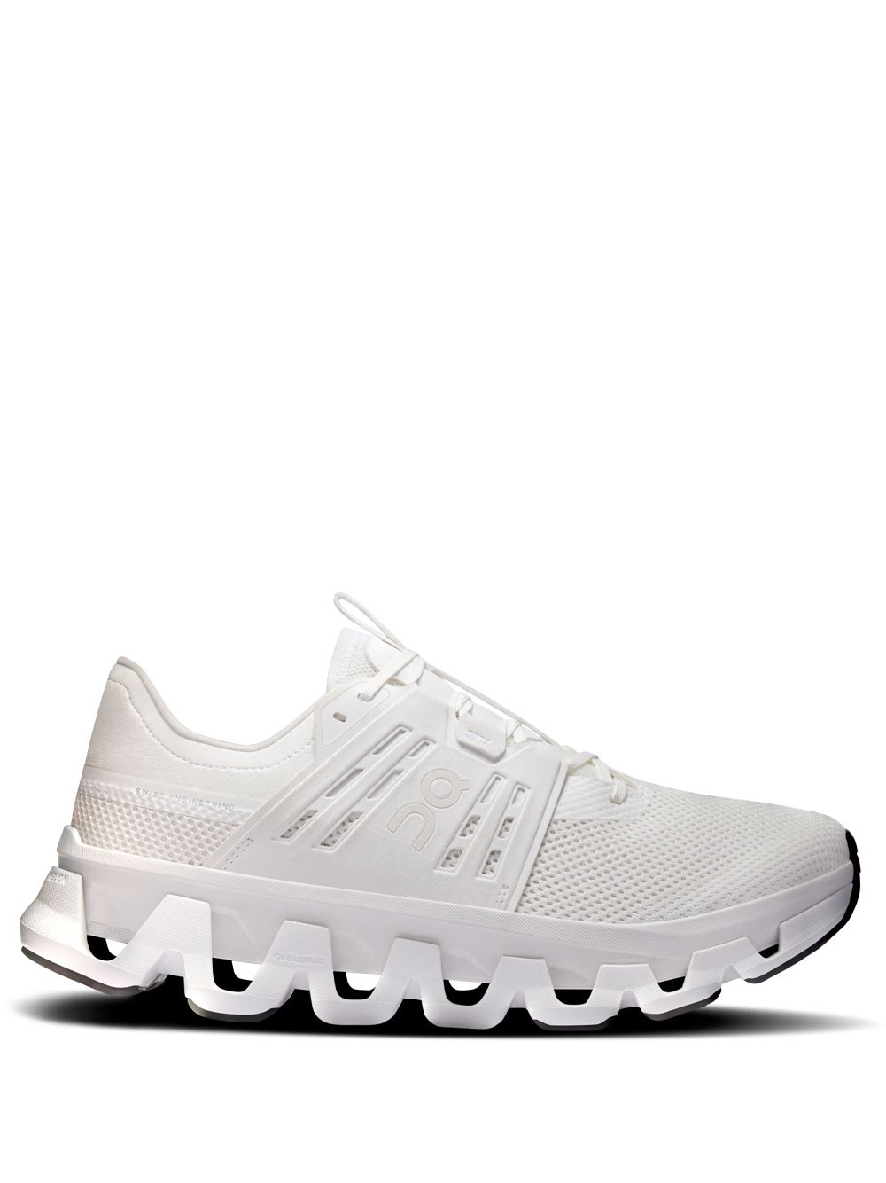 On Men's White Cloudswift Amp Sneakers