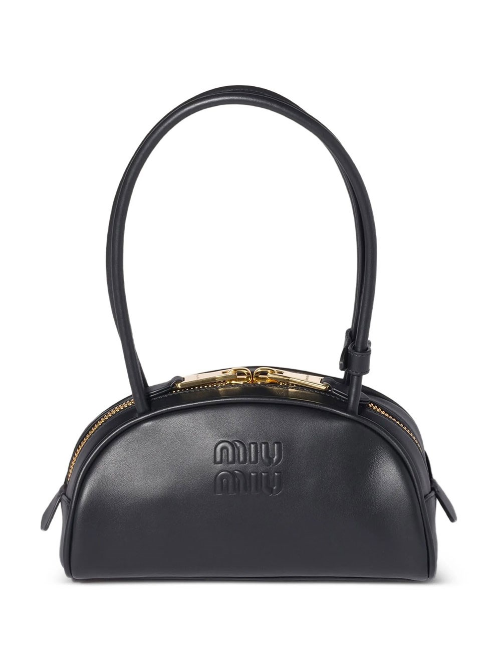 Miu Miu Women's Black Beau Softy Small Leather Bag
