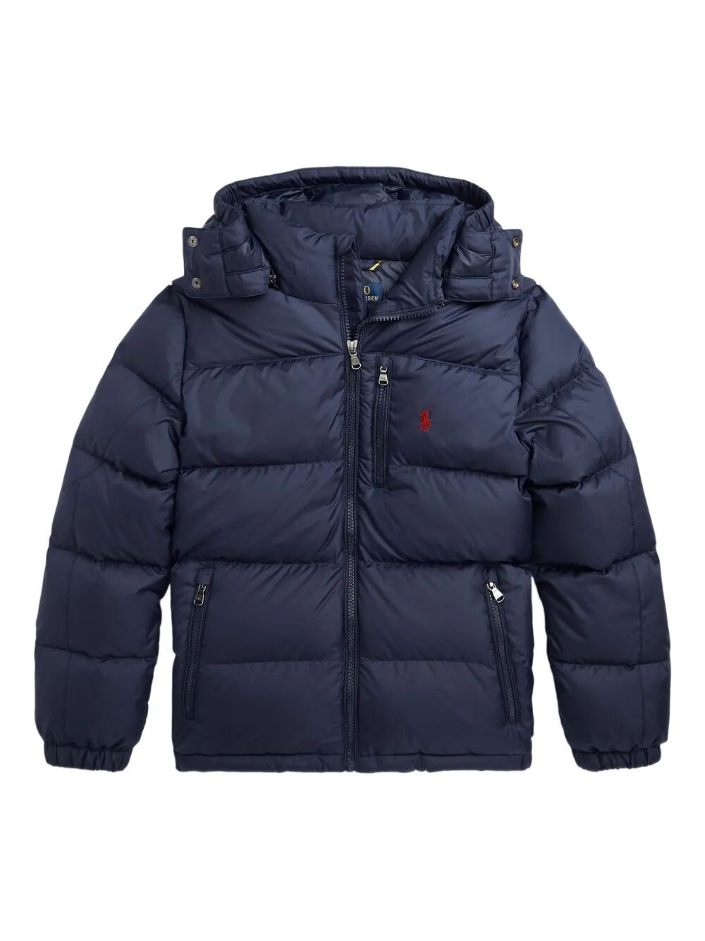 Ralph Lauren Kids Boys Blue Gorham Down Jacket With Hood