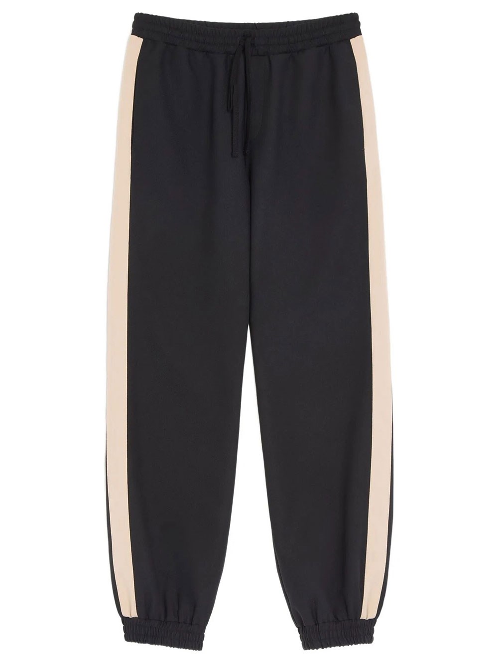 Valentino Garavani Men's Black Valentino Nylon Pants With Vgold