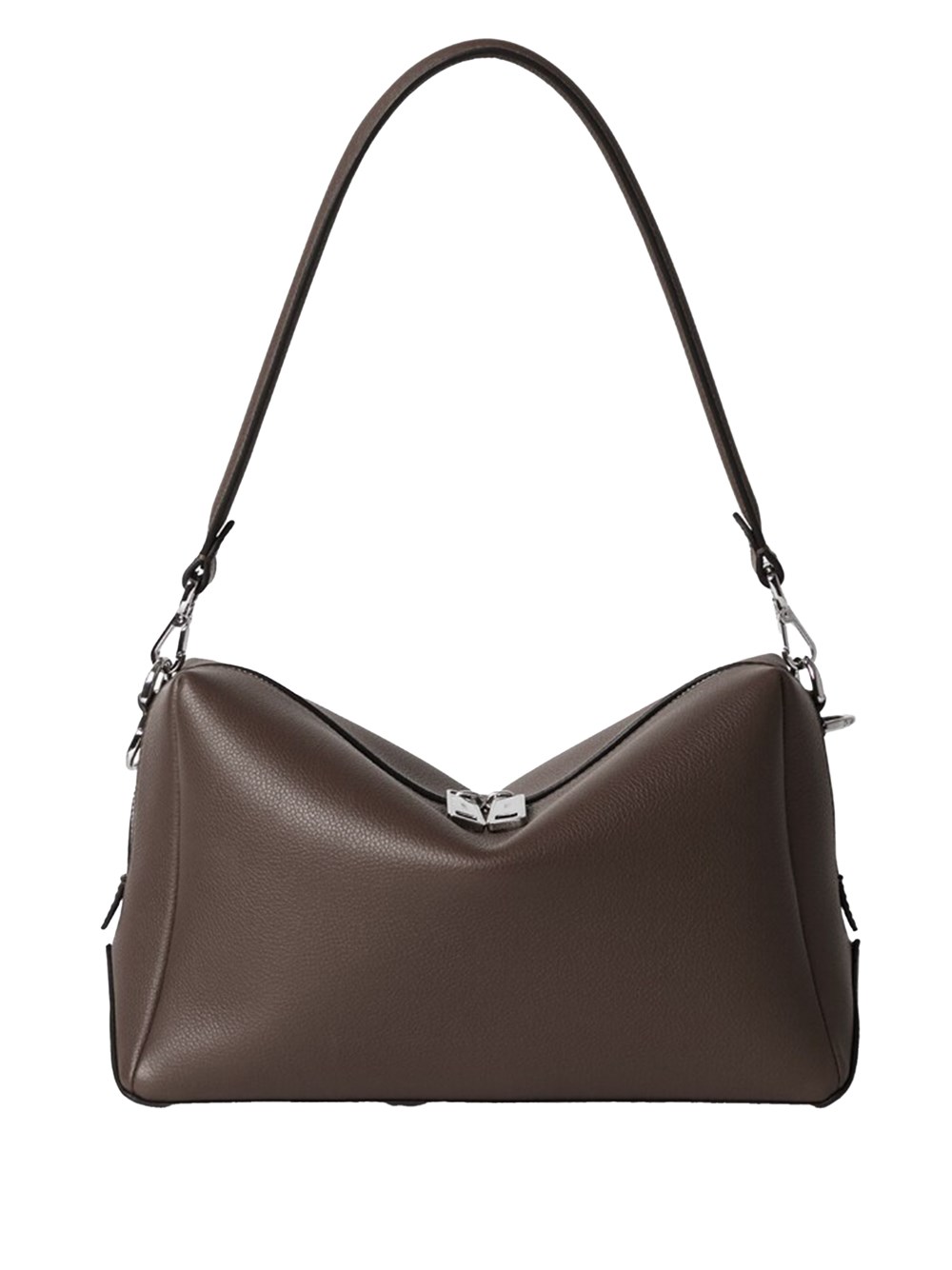 Fendi Men's Brown Lui Medium Leather Shoulder Bag