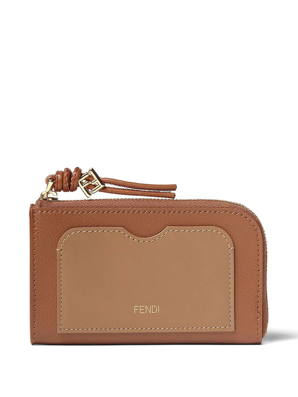 Fendi Women's Beige Cardholder "Ff Diamonds" - Image 2