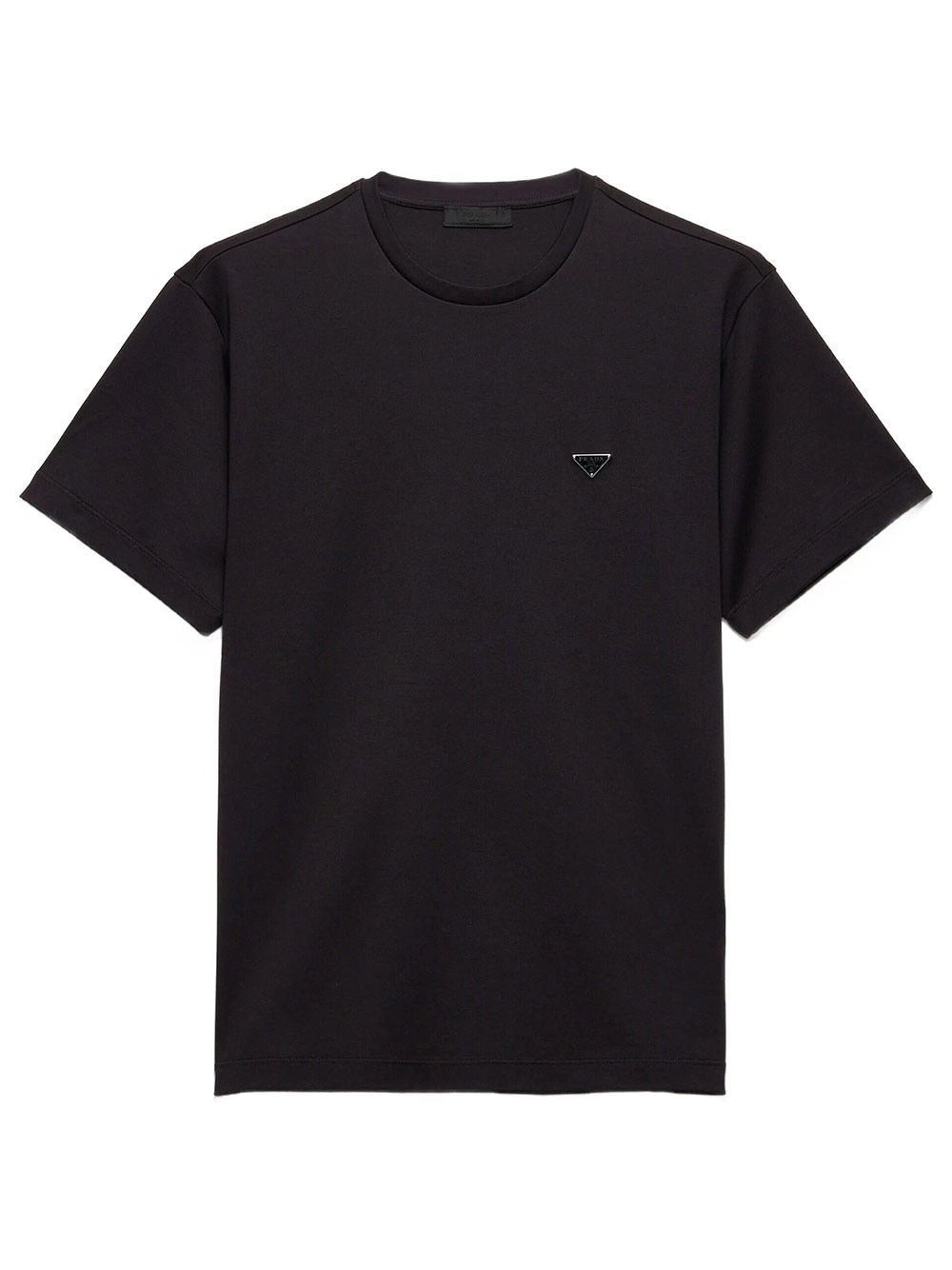 Prada Men's Black Cotton T-Shirt