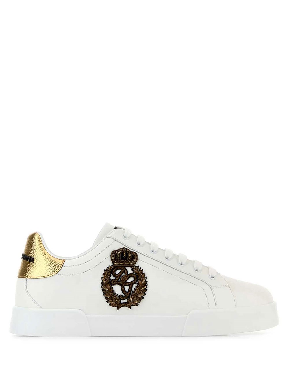 Dolce & Gabbana Men's Multi Portofino Sneakers In Nappa Calfskin W