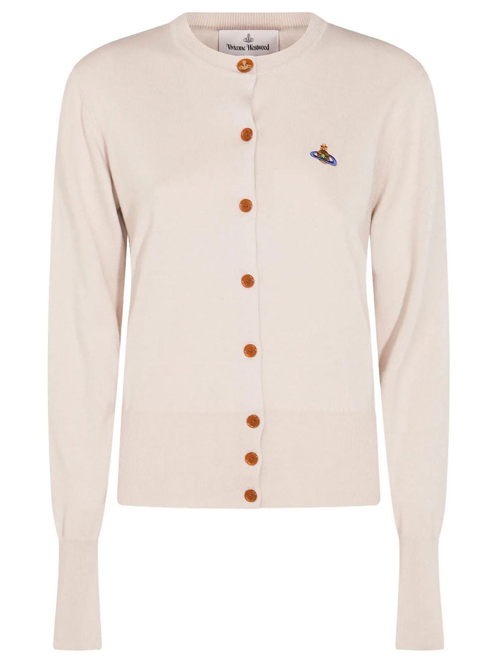 Vivienne Westwood Donna Neutro Cardigan Bea A Coste