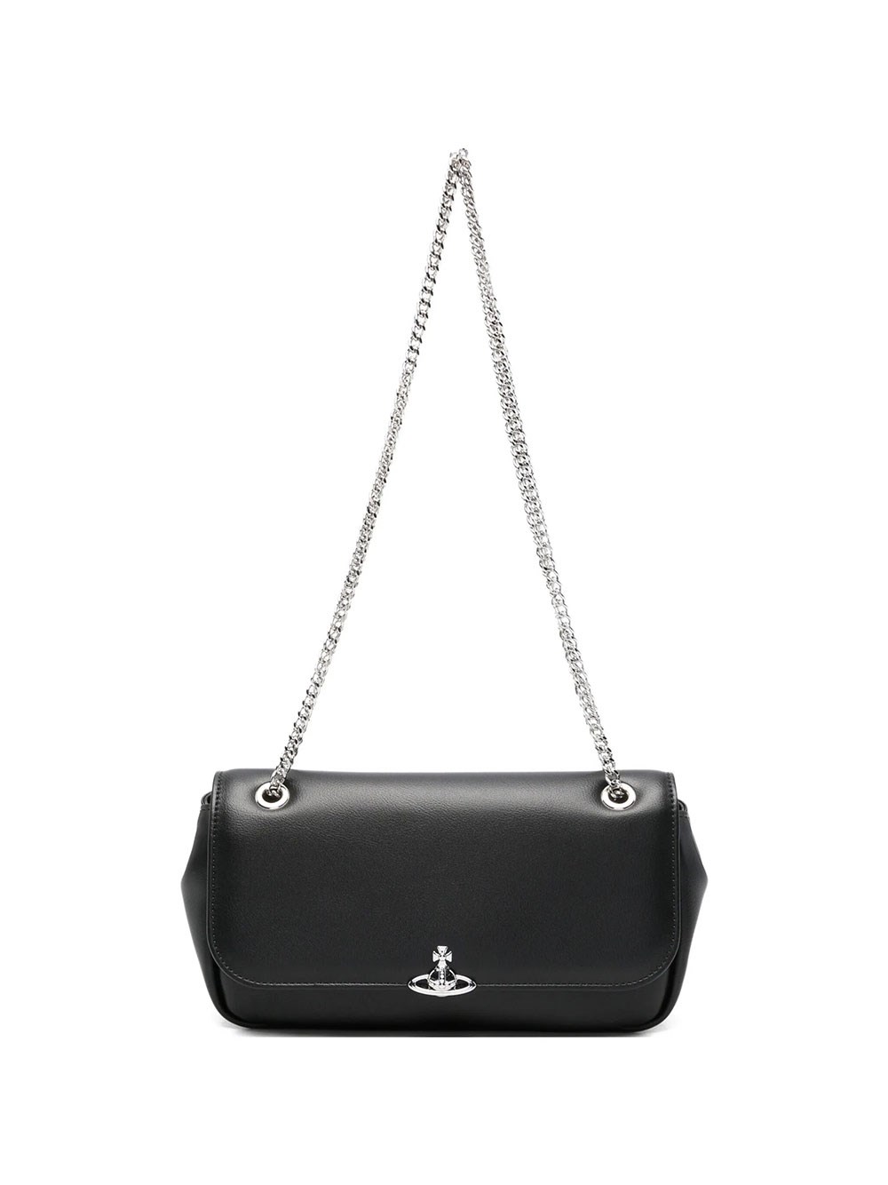 Vivienne Westwood Women's Black Chain Crossbody Bag