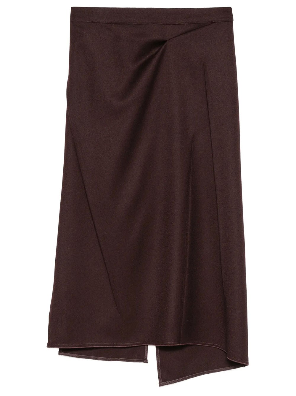 Victoria Beckham Women's Red Pressed Tailo Skirt