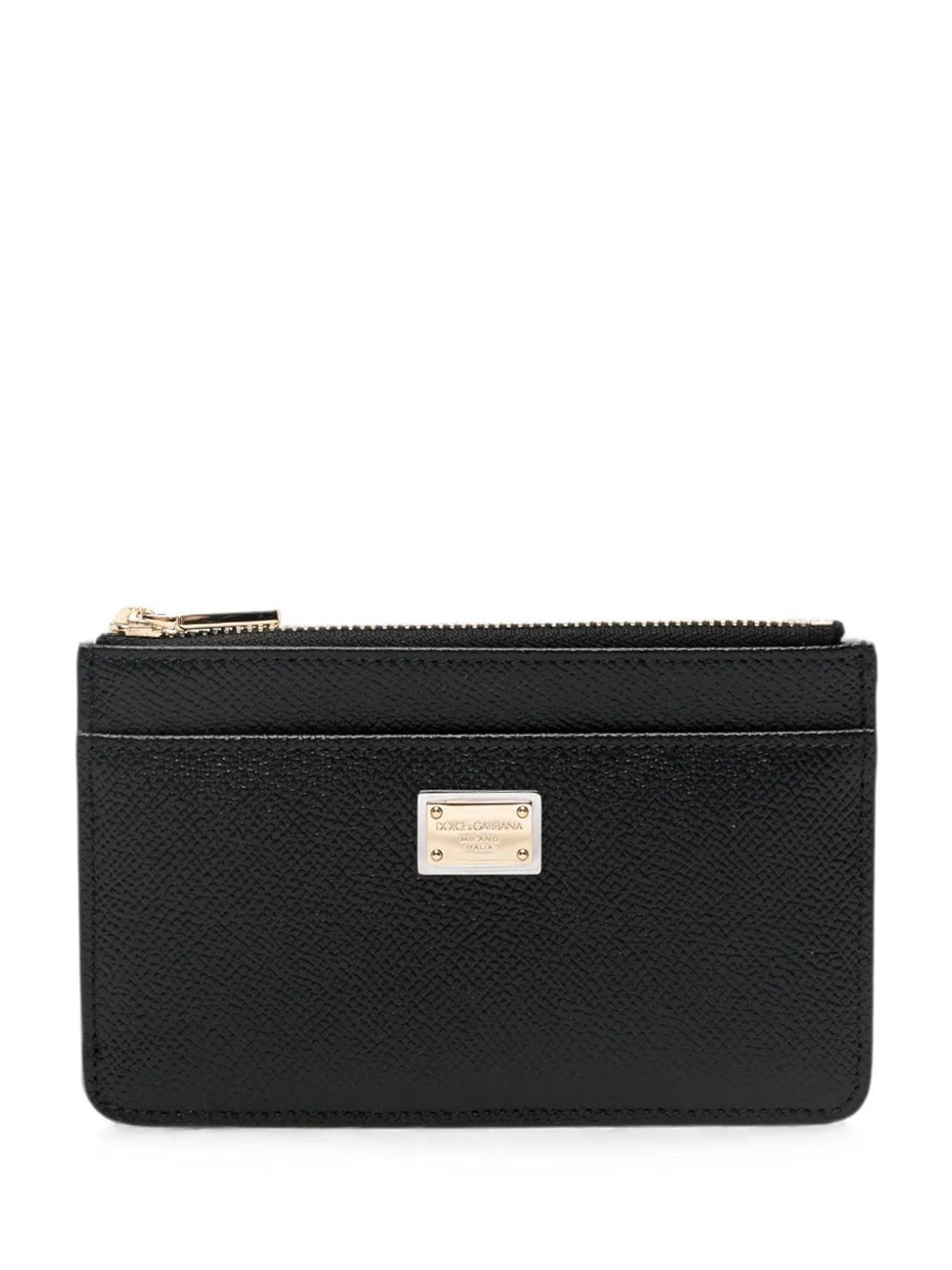 Dolce & Gabbana Women's Black Calf Leather Cardholder
