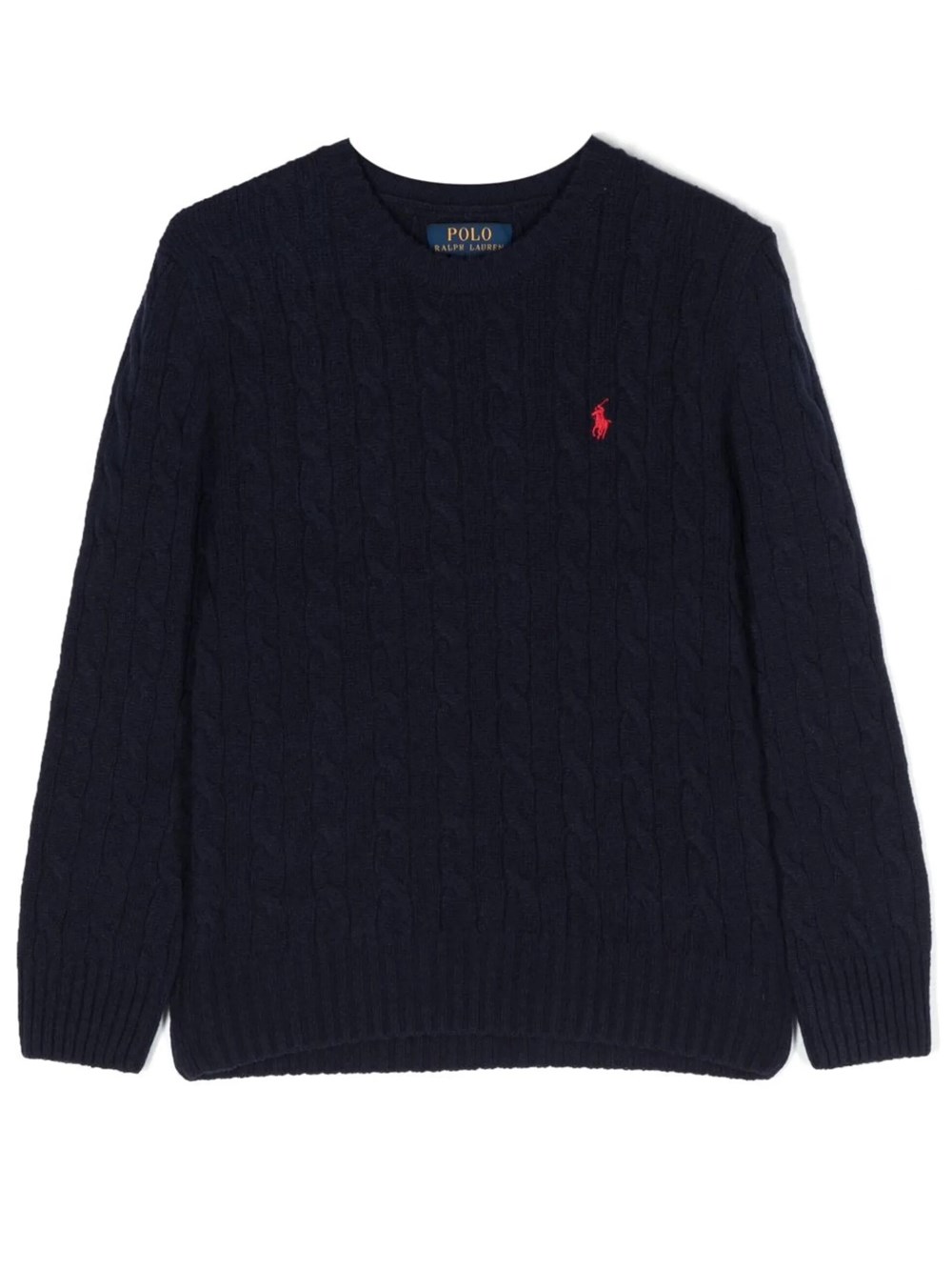 Polo Ralph Lauren Uomo Blu - Maglioni A Collo Rotondo - Knitwear - M - Immagine 4