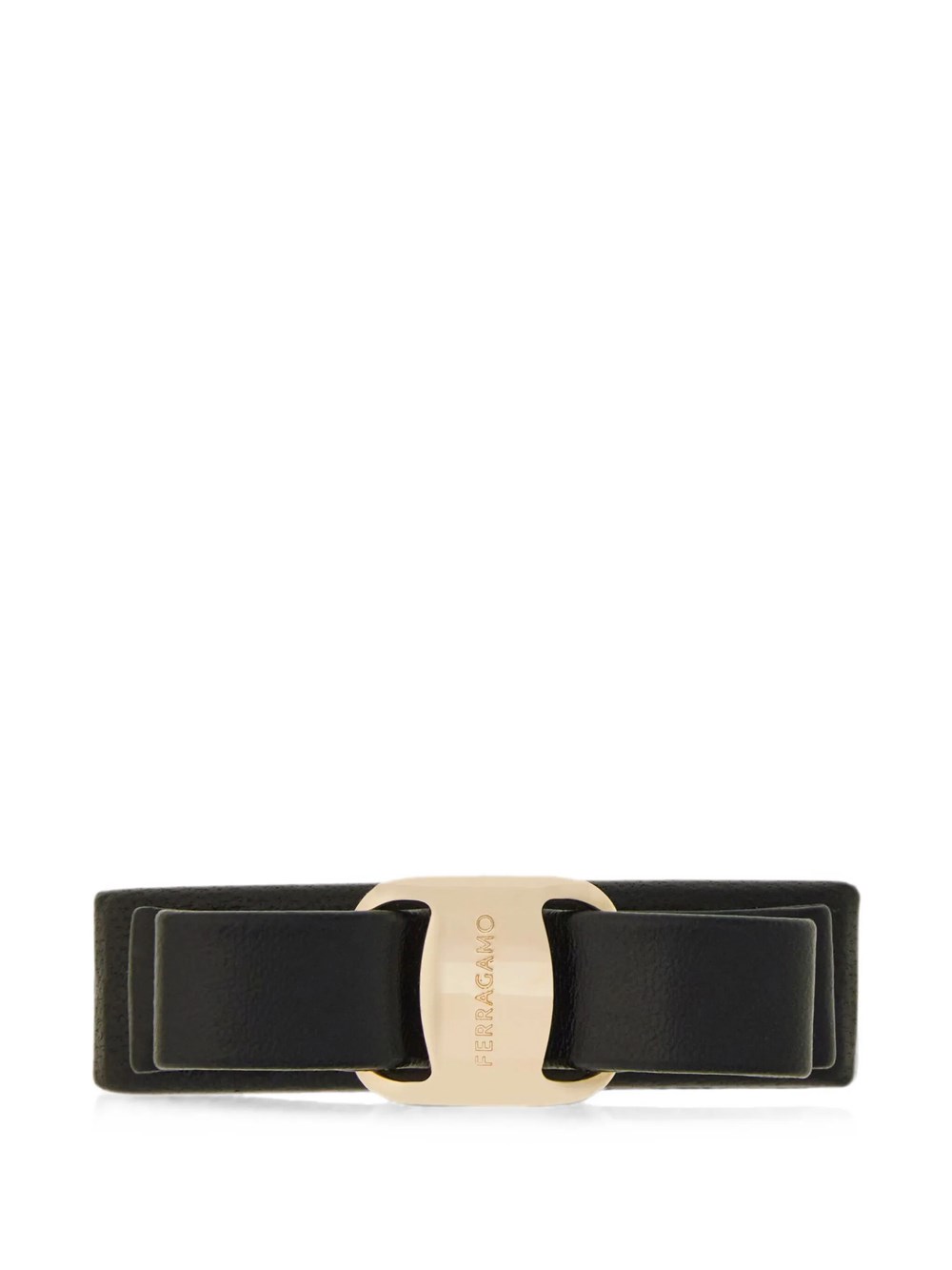Ferragamo Women's Black Bow Hair Clip
