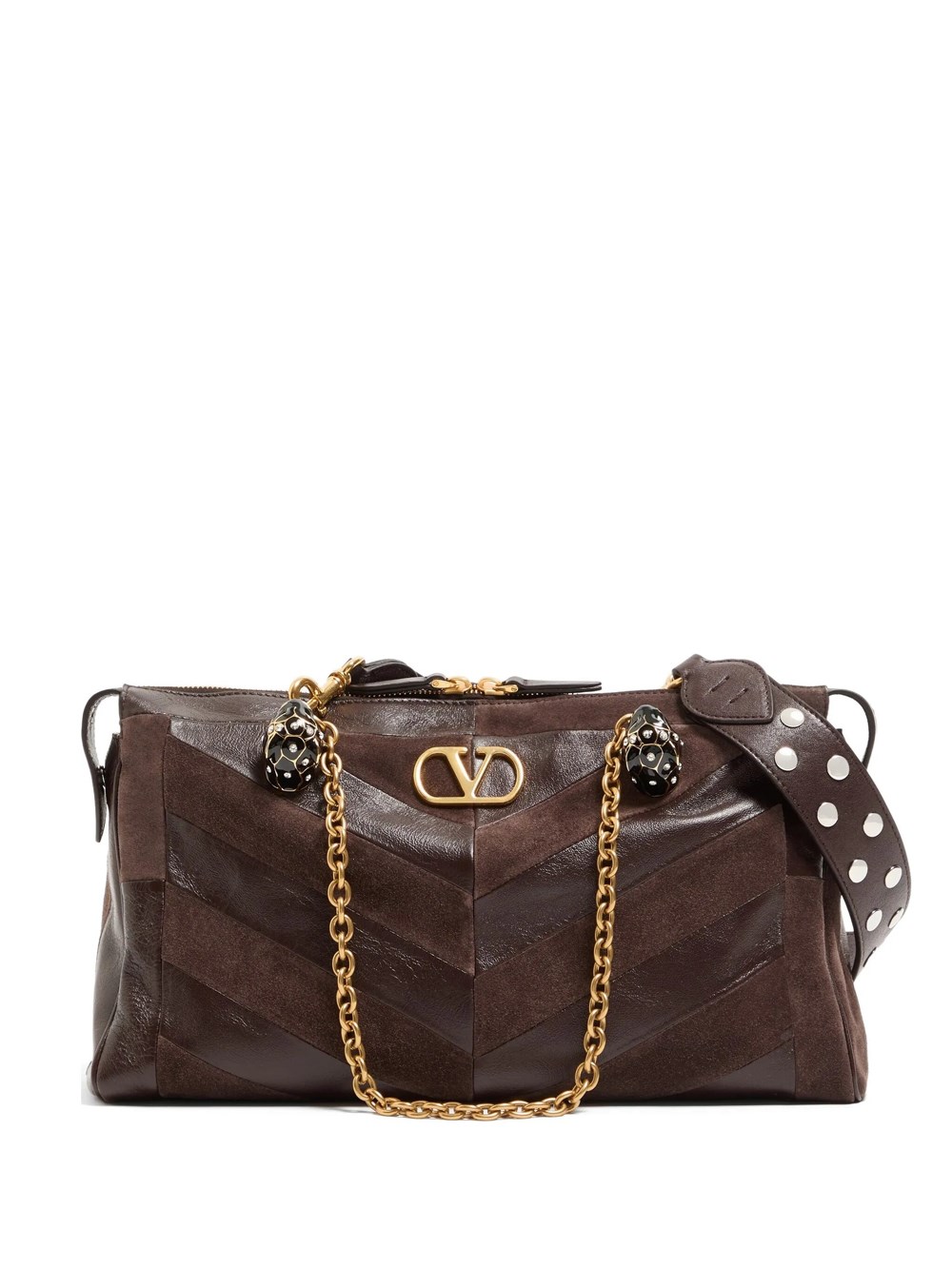 Valentino Garavani Women's Brown Medium Shoulder Bag Panthea