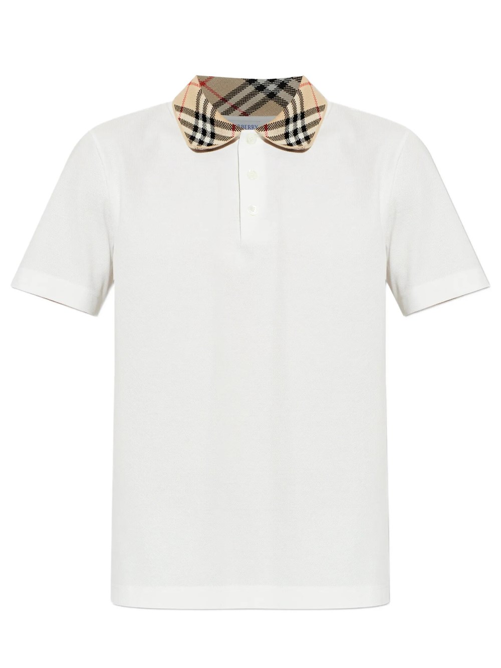 Burberry Uomo Bianco Top, Xl, New, - Immagine 6