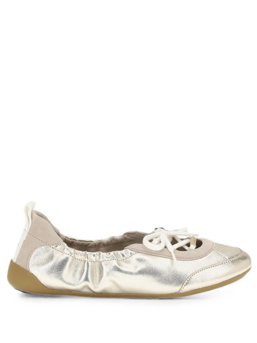 Chloé Women's Metallic Kick Ballet Sneakers
