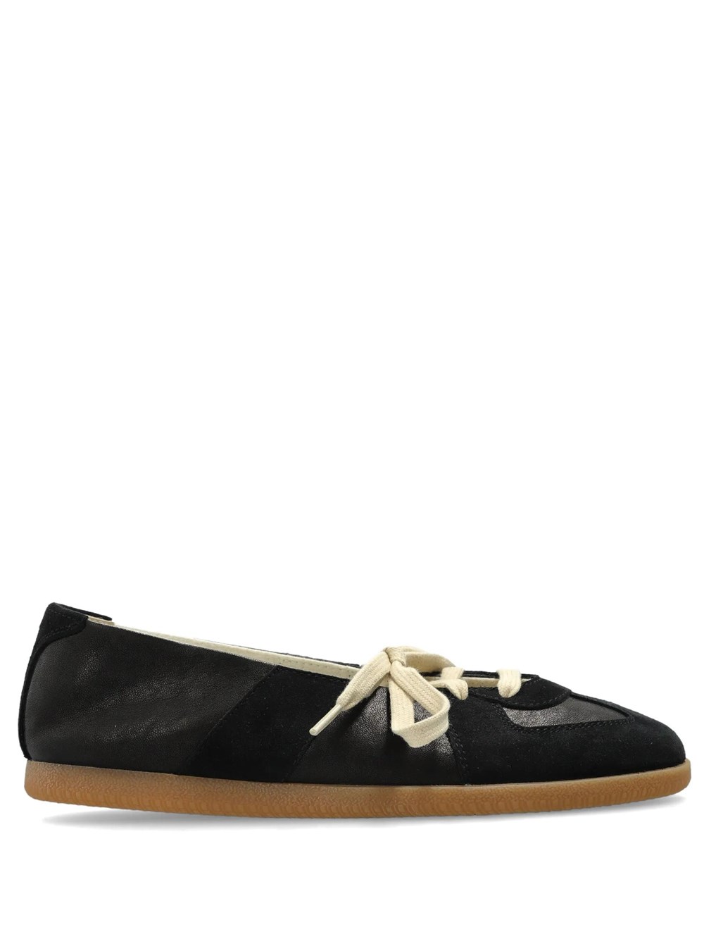 Maison Martin Margiela Women's Black Replica Ballet With Laces