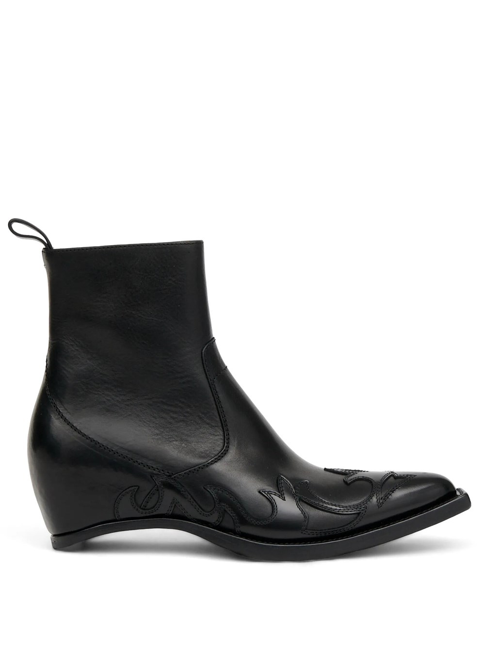 Maison Martin Margiela Women's Black Western Heel-Less Boots