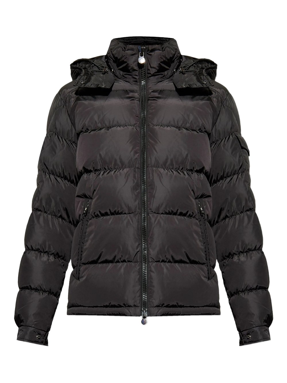 Moncler Men's Black Short Down Jacket Maya Matt