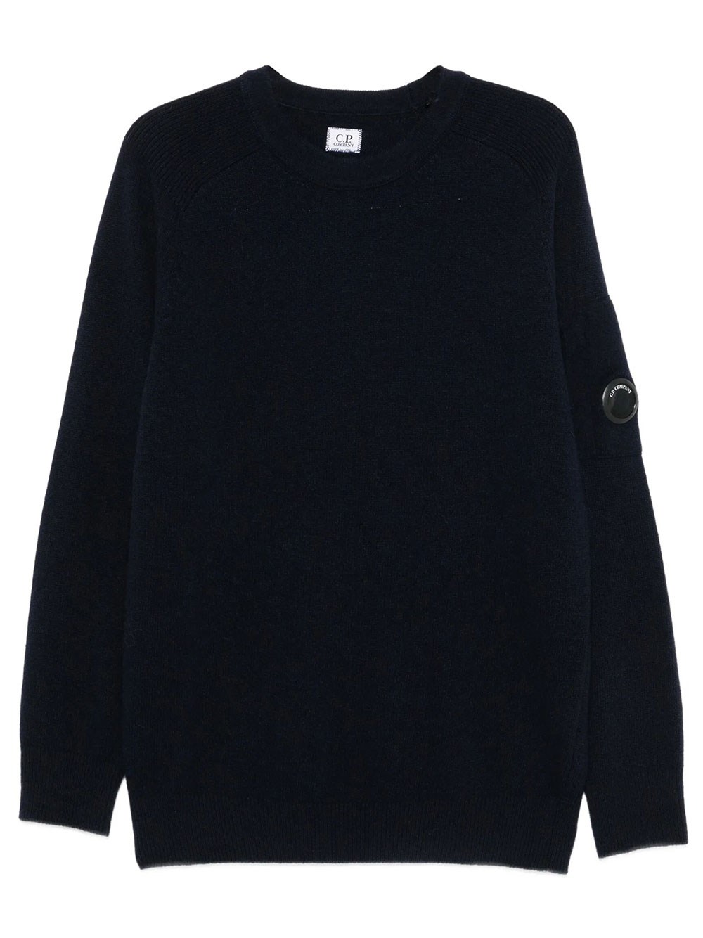 C.p. Company Men's Blue C. P. Company Crew Neck Pullover