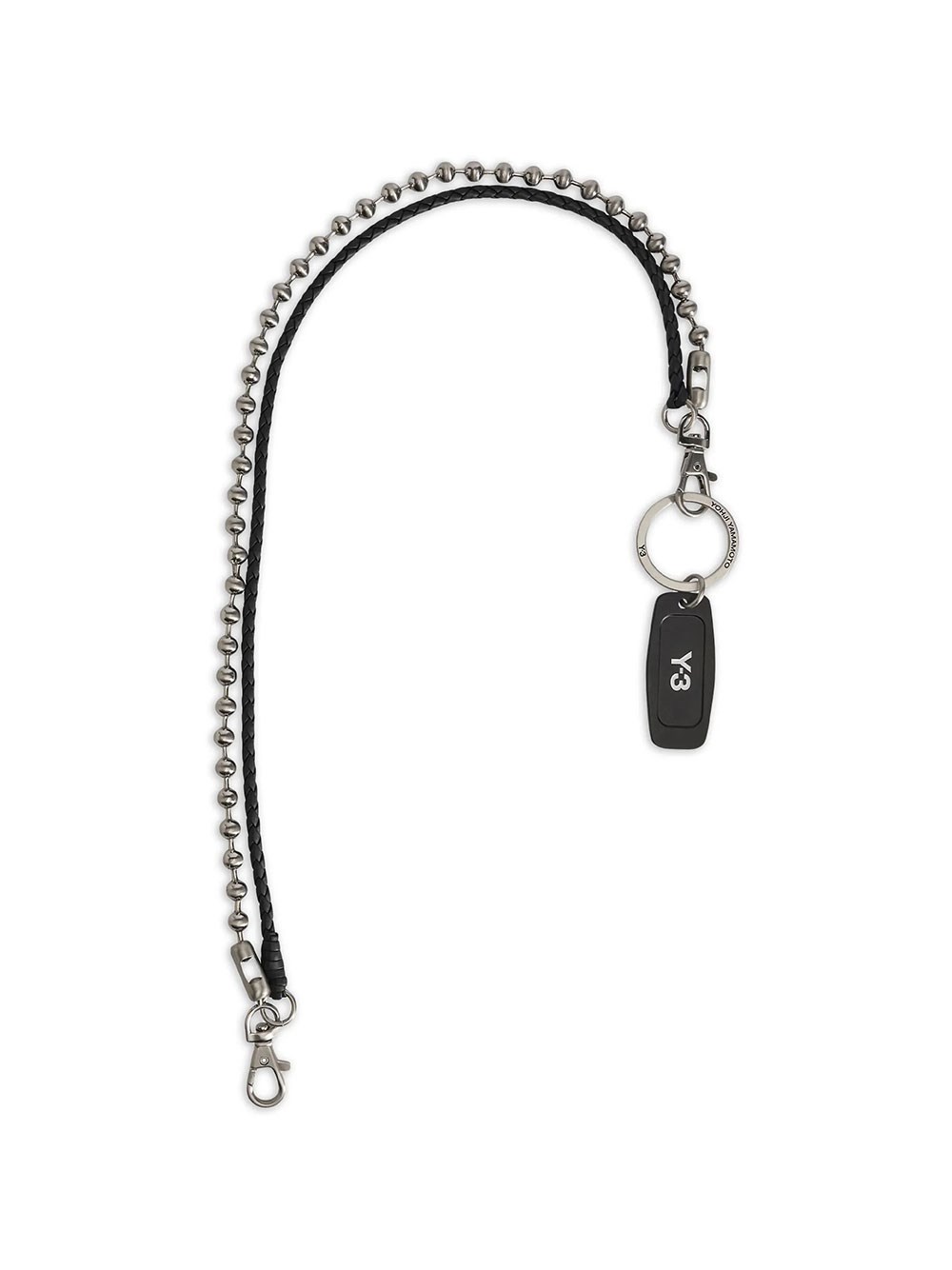 Y-3 Key Chain In Nero