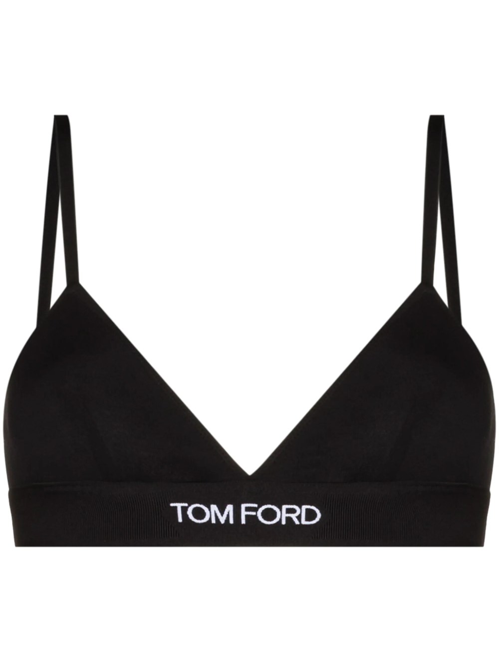 Tom Ford Reggiseno Signature In Modal In Nero