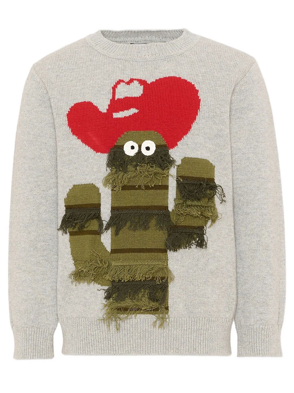 Stella Mccartney Kids Boys Grey Cactus Pullover
