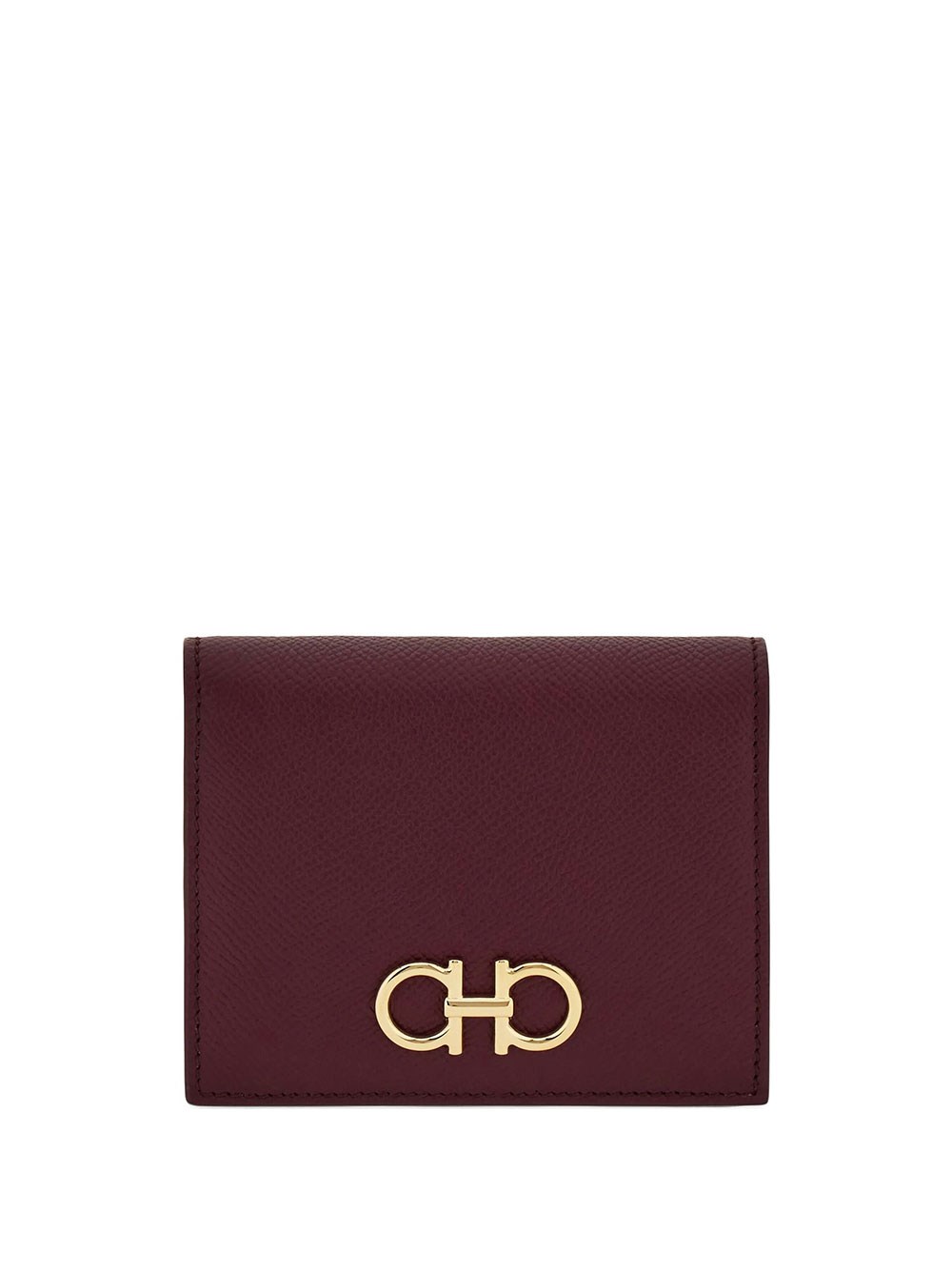 Ferragamo Gancini Bifold Wallet - Female - Wallets & Cardholders - Purple - One Size - Accessories - Image 3