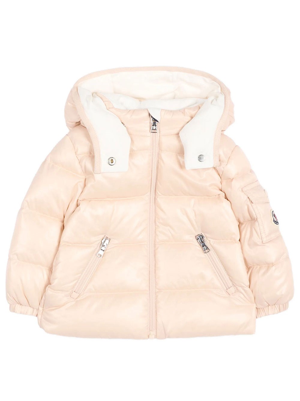 Moncler Kids Girls Pink & Purple Jacket Bady