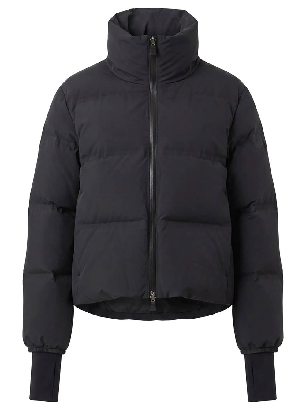 Herno Women's Black Padded Zip Jacket - Image 2
