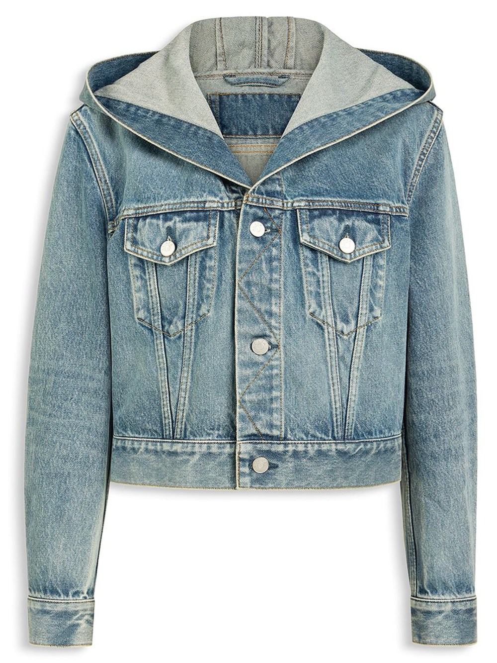 Alaïa Giacca In Denim Trucker - Immagine 3