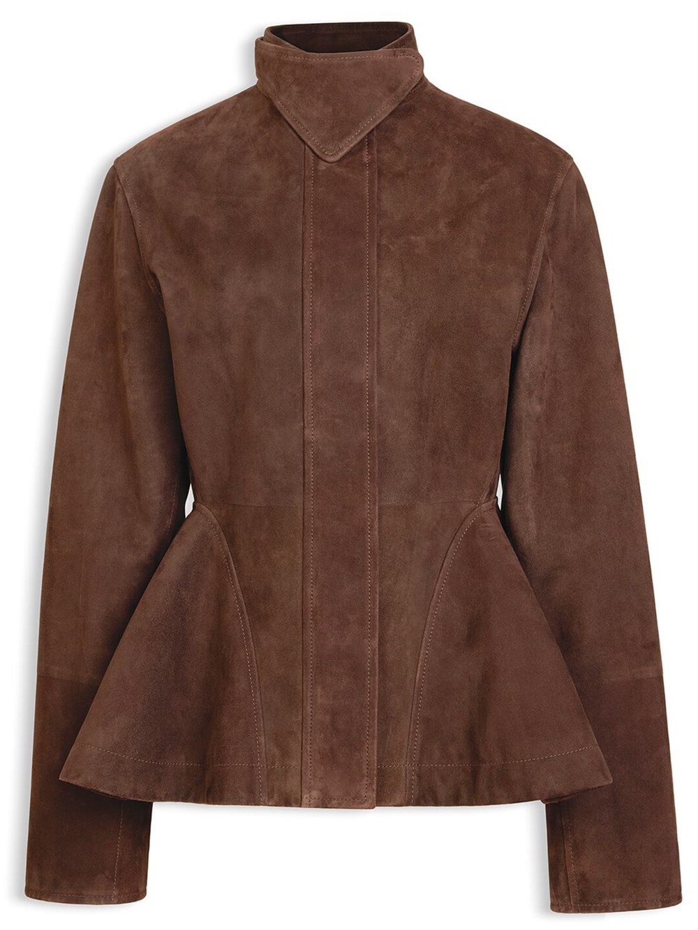 Alaia Donna Alaïa Giacca In Suede Marrone It Taglia 44- Mytheresa - Immagine 4