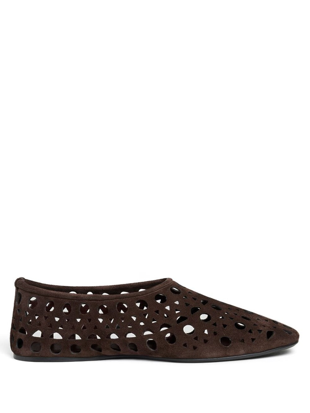 Alaïa Donna Marrone - Scarpe Flat "Vienne" - Immagine 4
