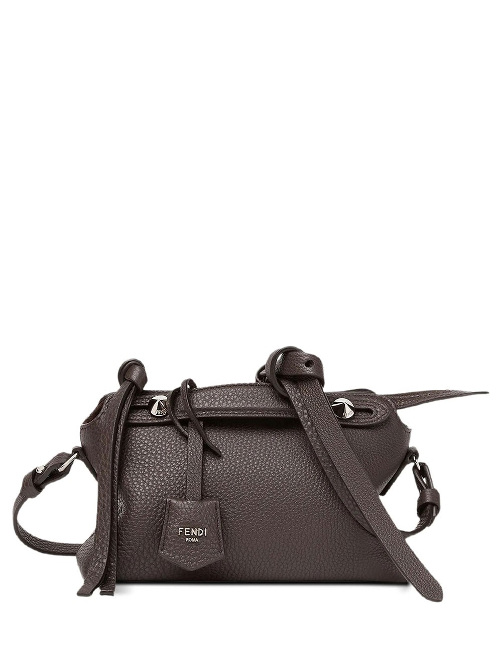 Fendi Women's Brown By The Way Soft Mini In Ebony Leather