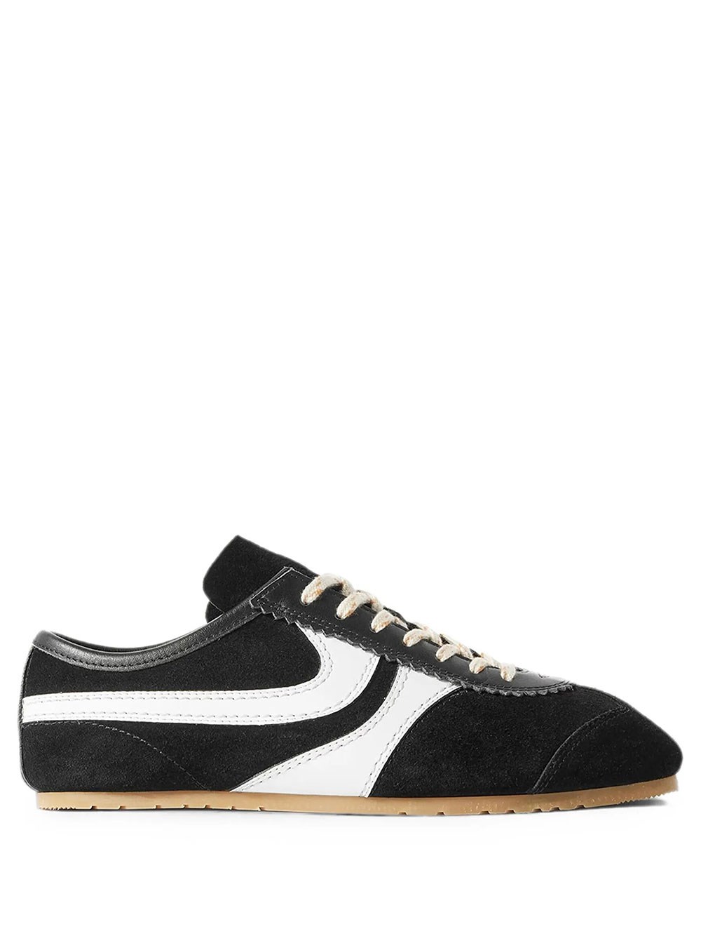 Dries Van Noten Suede Panel Sneakers - Man Sneakers Black Eu - 44 - Immagine 3