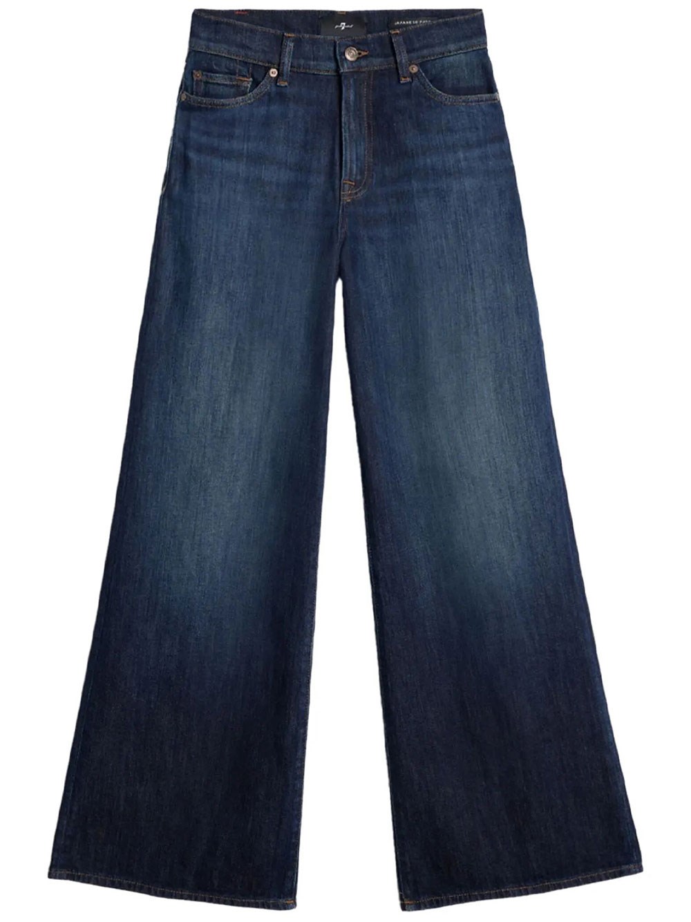 7 For All Mankind Women's Blue Tailorless Lotta In Airweft