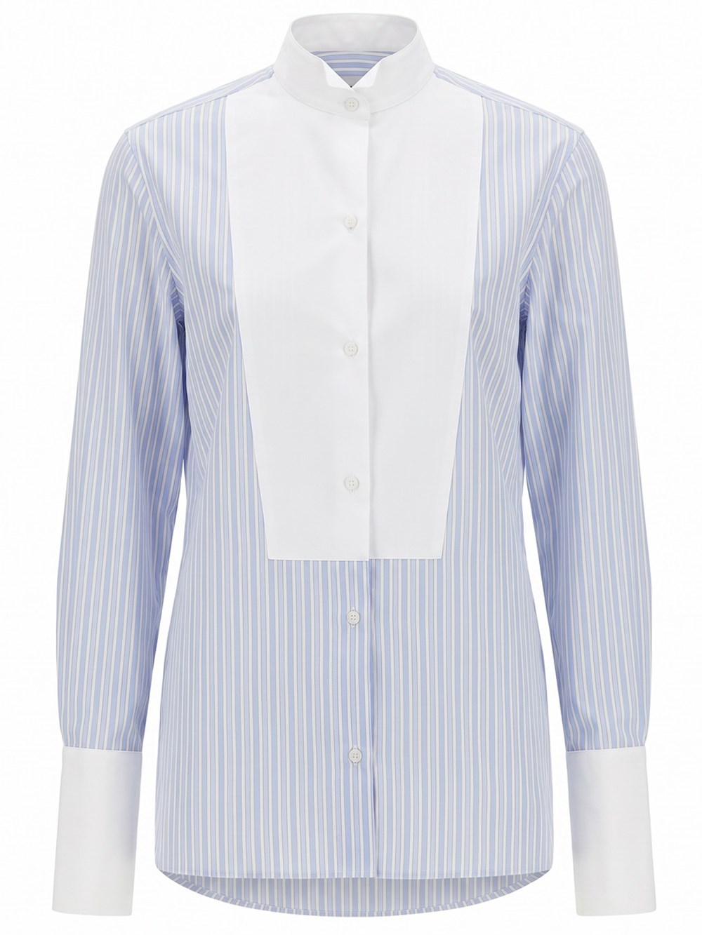Tom Ford Women's Blue Tuxedo Shirt