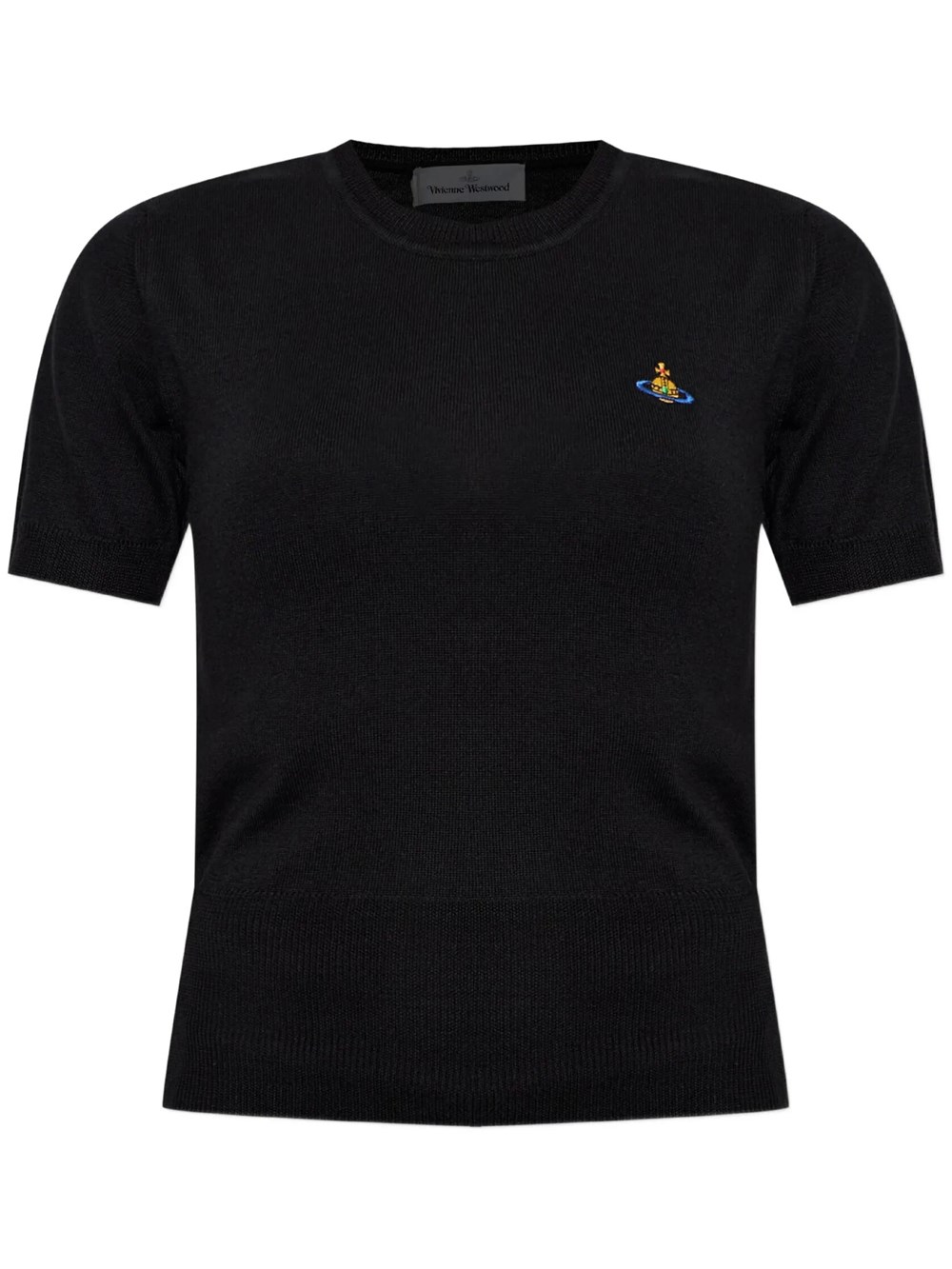 Vivienne Westwood Donna Nero Top Bea In Lana
