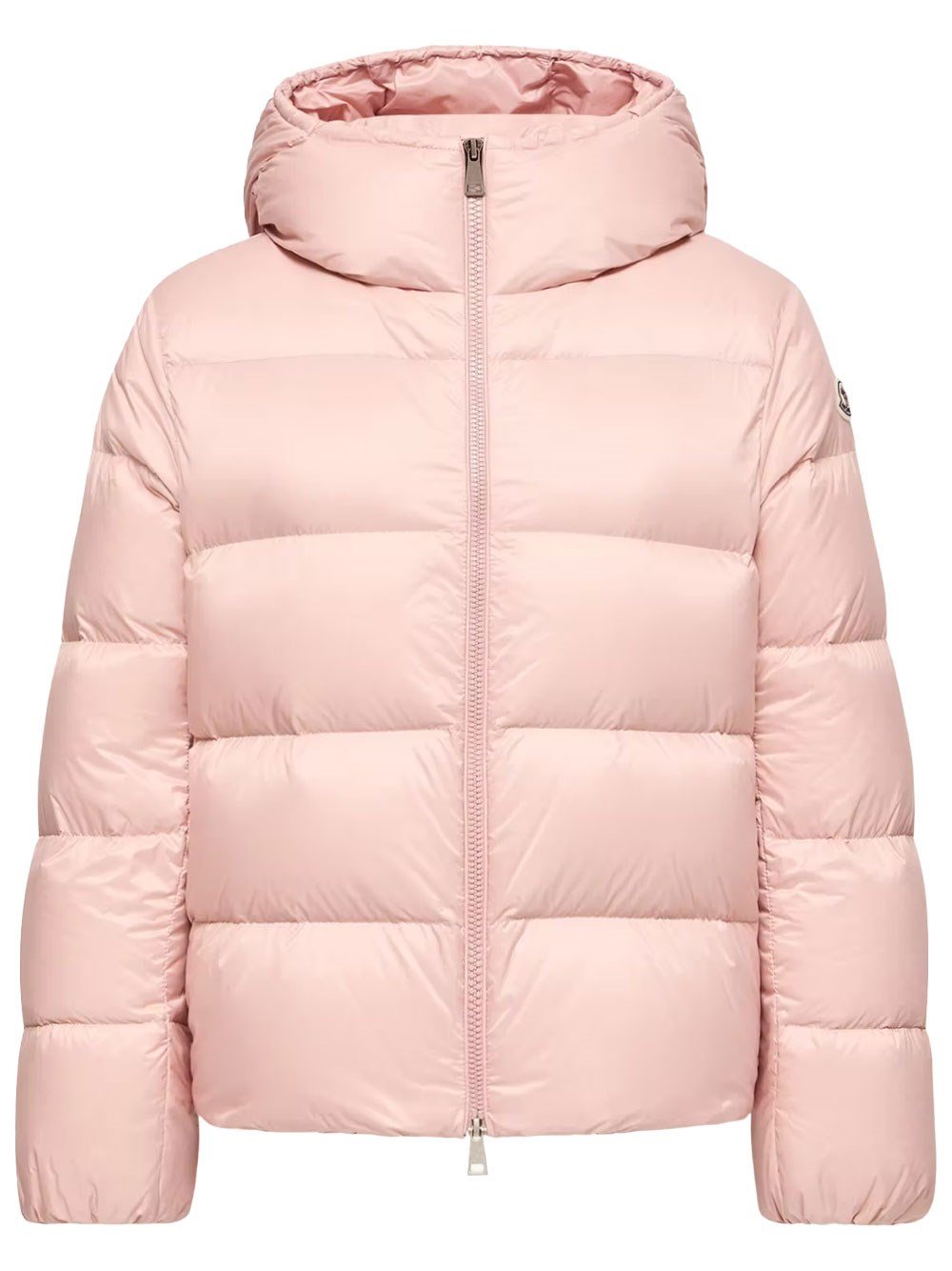 Moncler Women's Pink & Purple Short Jacket With Hood Feligule
