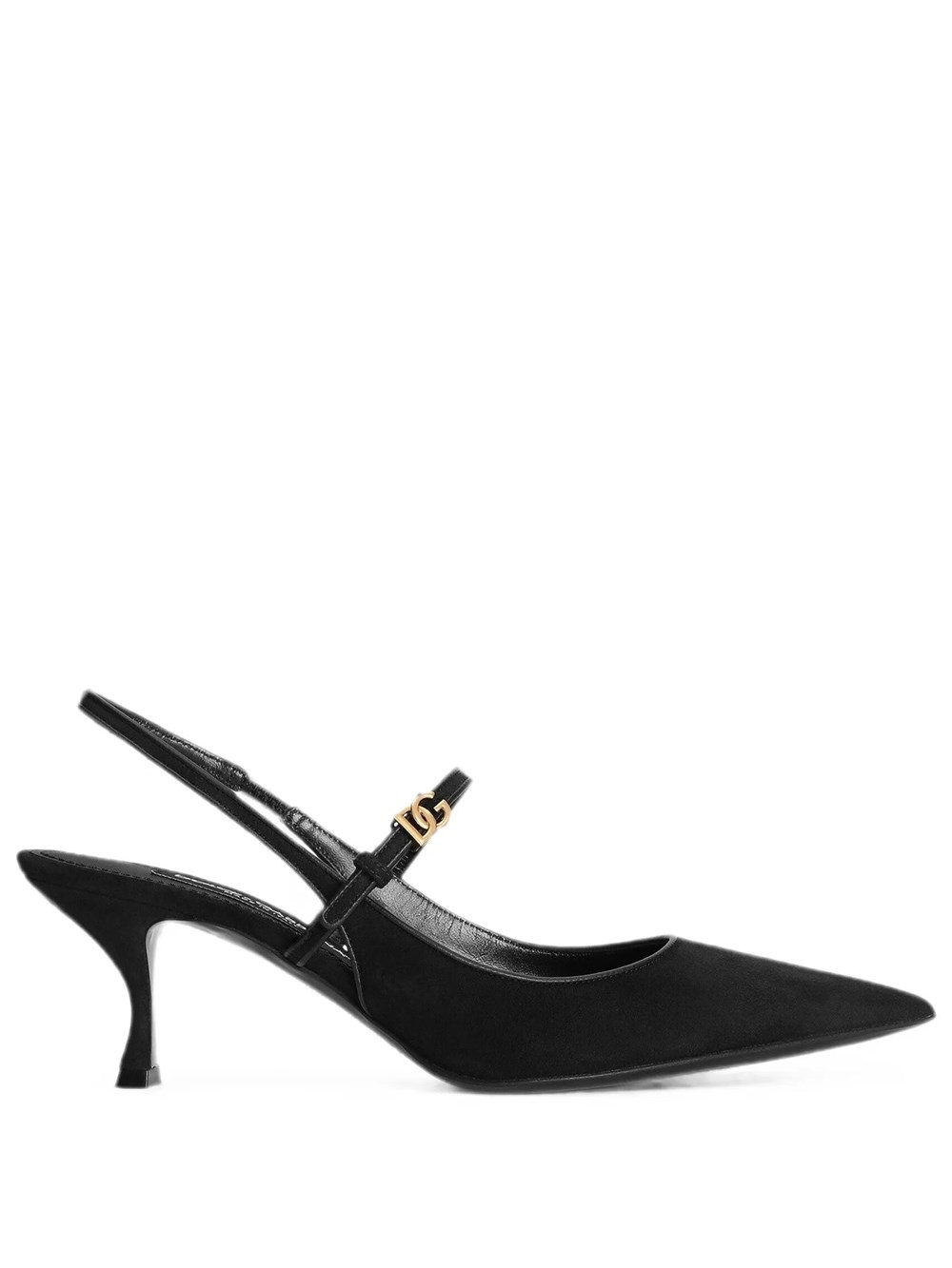 Dolce & Gabbana Women's Black Slingback In Suede