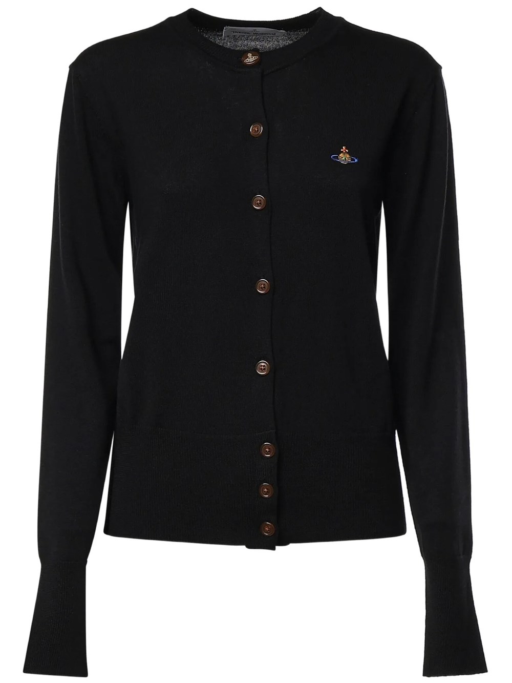 Vivienne Westwood Women's Black Wool Cardigan Bea