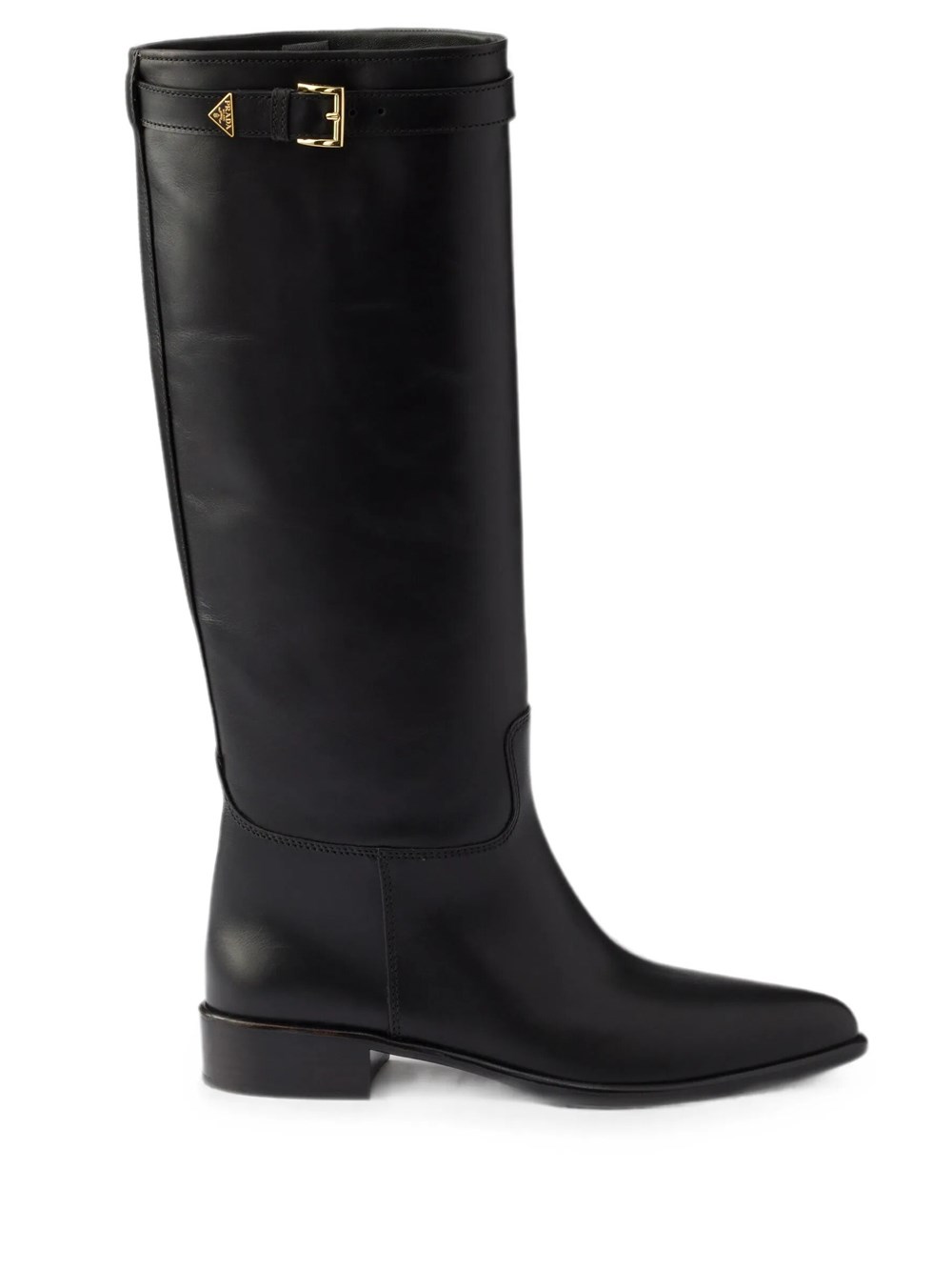 Prada Women's Black Leather Boots
