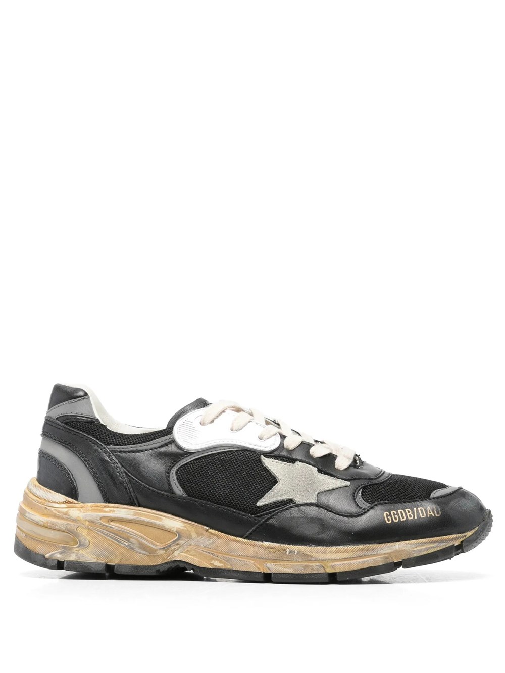 Golden Goose Dad-Star Trainers - Male - Sneakers - Black - 9 Uk - Shoes - Image 3