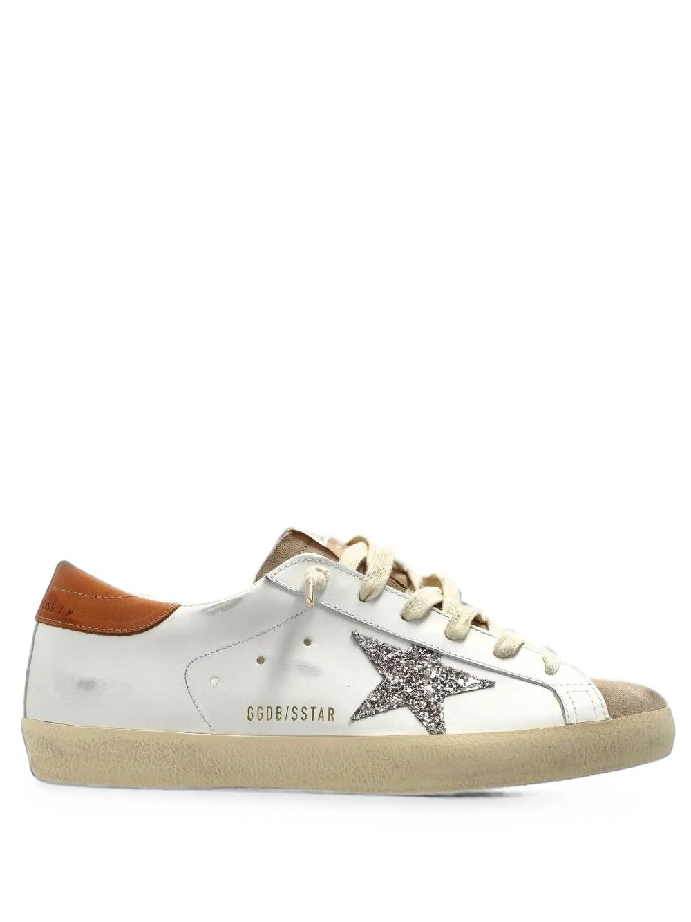 Golden Goose Women's White Super-Star Sneakers